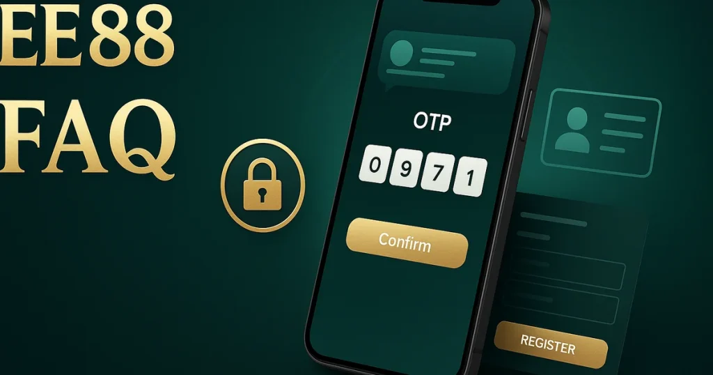 FAQ đăng ký đăng nhập tài khoản EE88