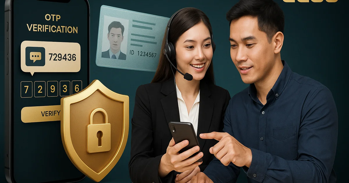 Bảo mật tài khoản EE88 — OTP KYC và chống lừa đảo