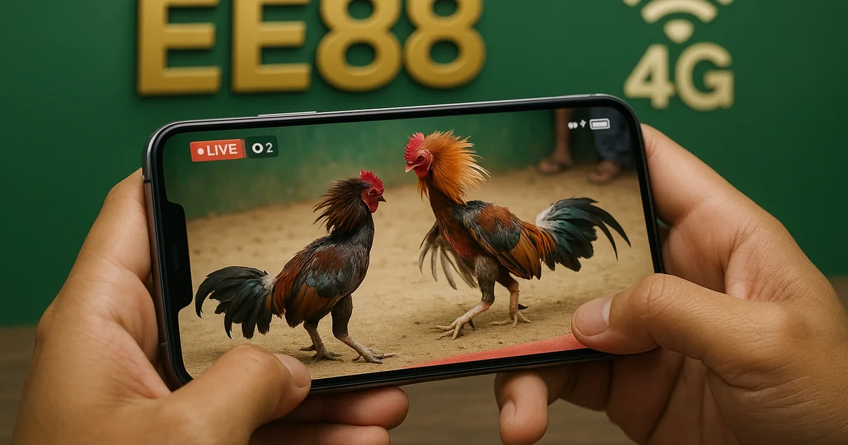 Xem Đá Gà EE88 live trên mobile - app và trình duyệt