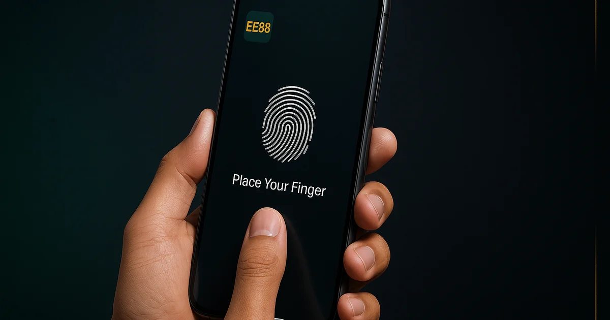 Đăng nhập EE88 trên app mobile — sinh trắc học bảo mật nhanh