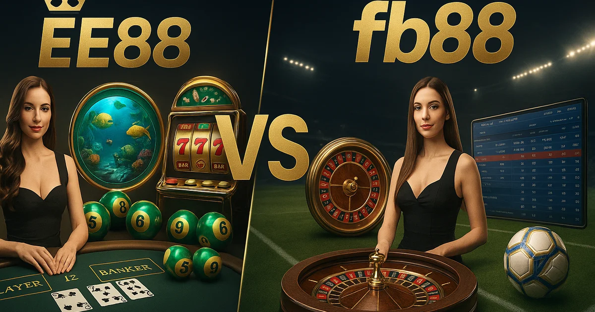 So sánh kho game casino thể thao EE88 vs FB88