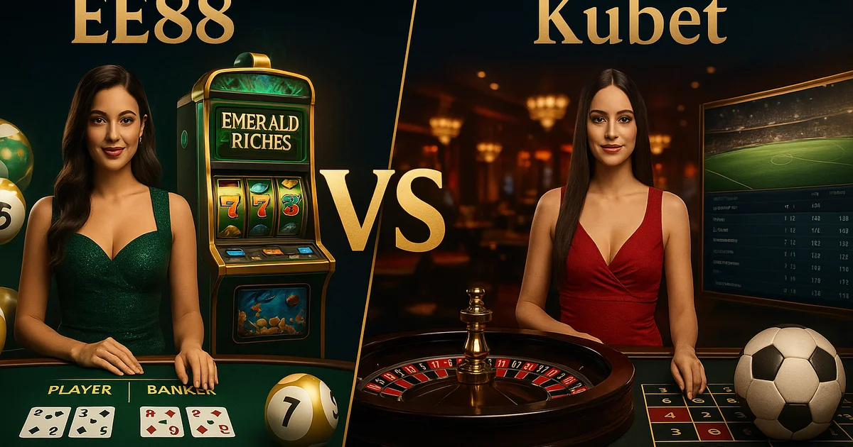 EE88 vs Kubet – so sánh kho game casino thể thao slot