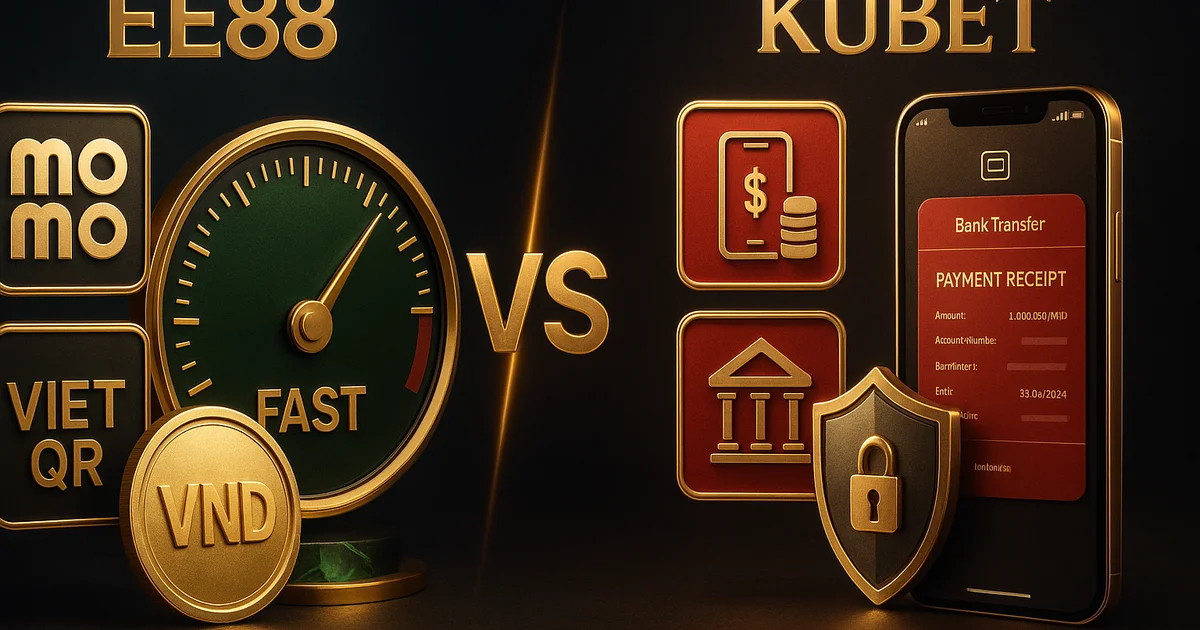 EE88 vs Kubet – so sánh nạp rút MoMo VietQR VNĐ