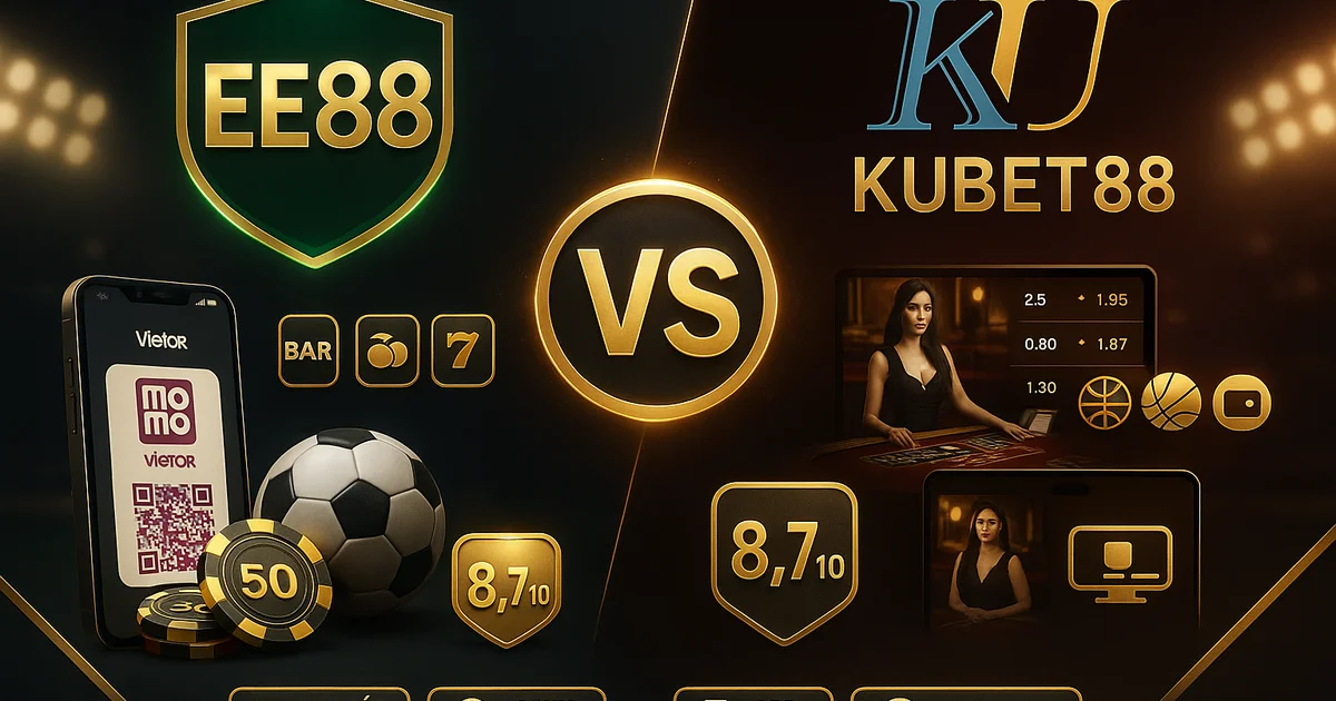 EE88 vs Kubet 2026 – so sánh nhà cái uy tín cho người chơi Việt Nam