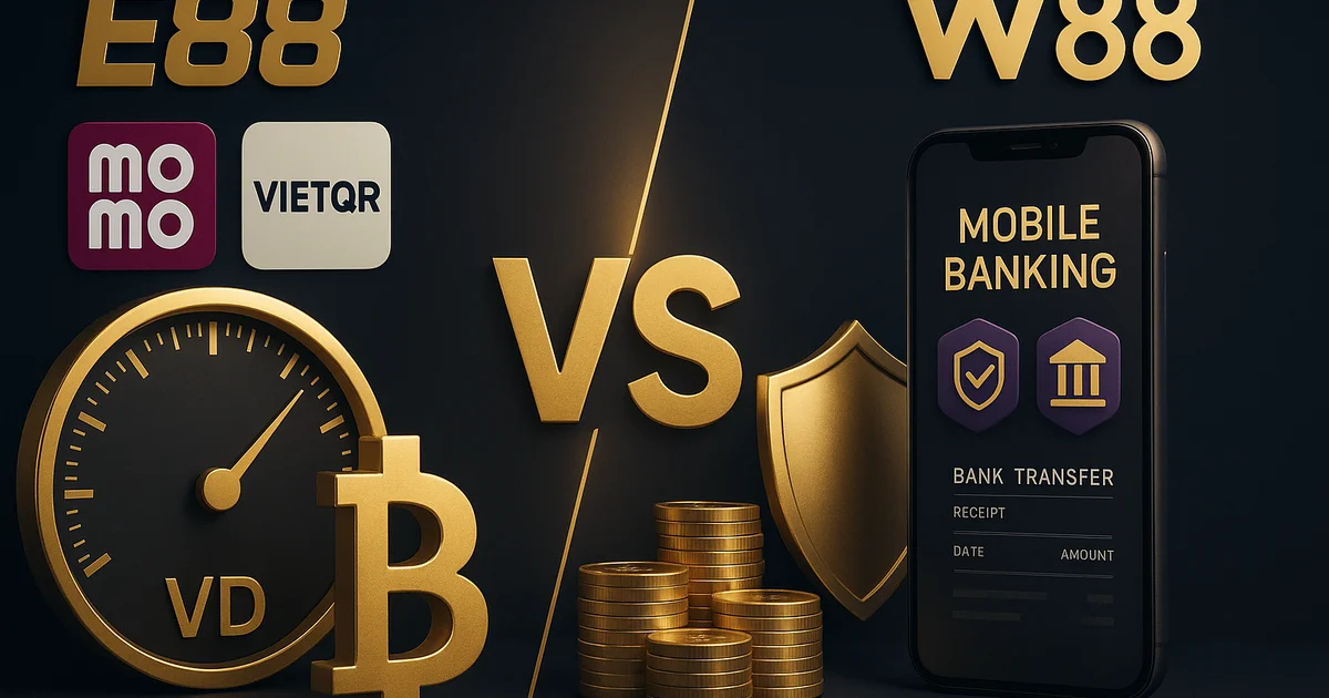 So sánh nạp rút VNĐ EE88 vs W88 — MoMo VietQR và chuyển khoản ngân hàng 2026