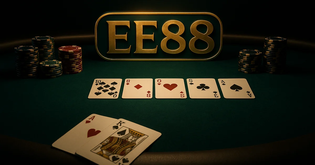 Mẹo chơi Poker EE88 — bàn Texas Hold'em chuyên nghiệp 2026