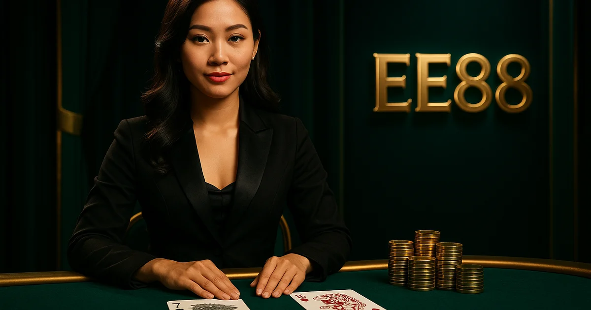 Mẹo chơi Rồng Hổ EE88 — bàn Dragon Tiger live dealer chuyên nghiệp 2026