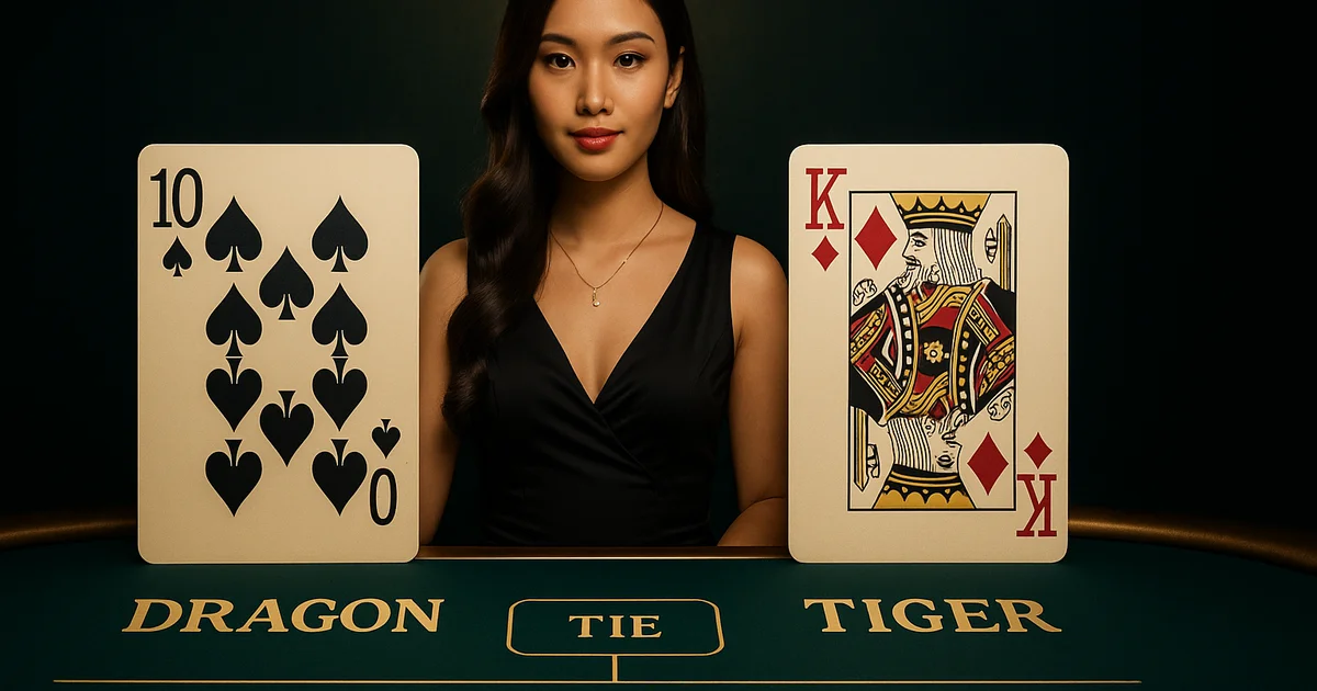Luật chơi Rồng Hổ Dragon Tiger — bố cục cược Rồng, Hổ và Hòa